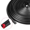 SEAMETAL Car Rubber Sealing Strip T Type Weatherstrip Anti-Dust Reduce Noise Sealing Strips For Bumper Headlight Flare Arch