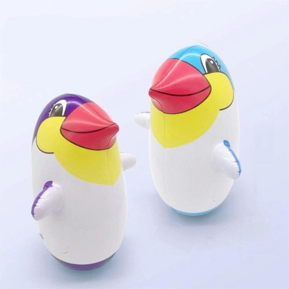 Thickened Inflatable Toys Cartoon Pattern Boxing Punching Toy Penguin Tumbler Children