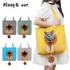 Cat Carriers Bag Canvas Pet Bag Outgoing Travel Mini Dog Handbag Portable Breathable Cute Lion