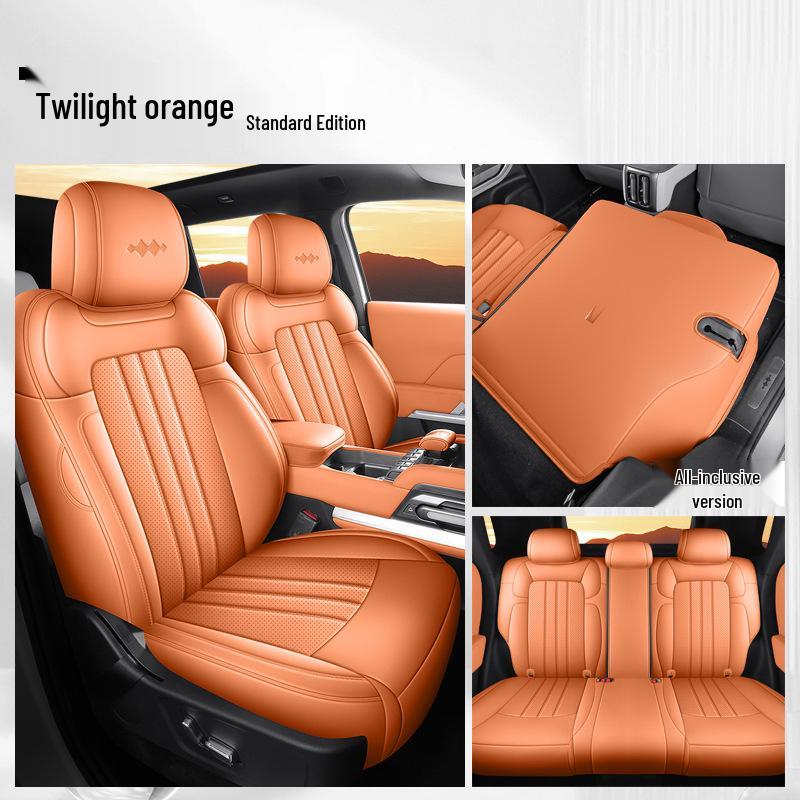 2025 Fangchengbao Ti7 Full-Coverage Breathable Leather Car Seat Cushion