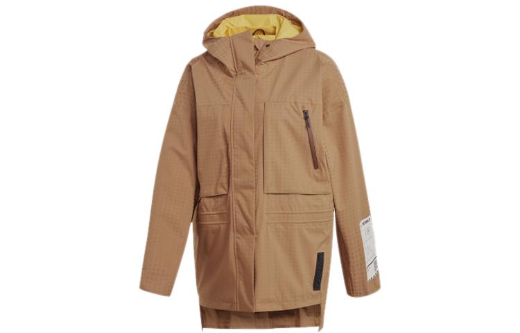 Adidas Jackets Women s Bronze Hooded Moderate Workwear GF0047 M