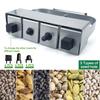 2 Inch 4 Cell Seedling Greenhouse Garden Supplies Handheld Seedling Soil Block Maker Soils Blocking Tool Manual Soil Blocker