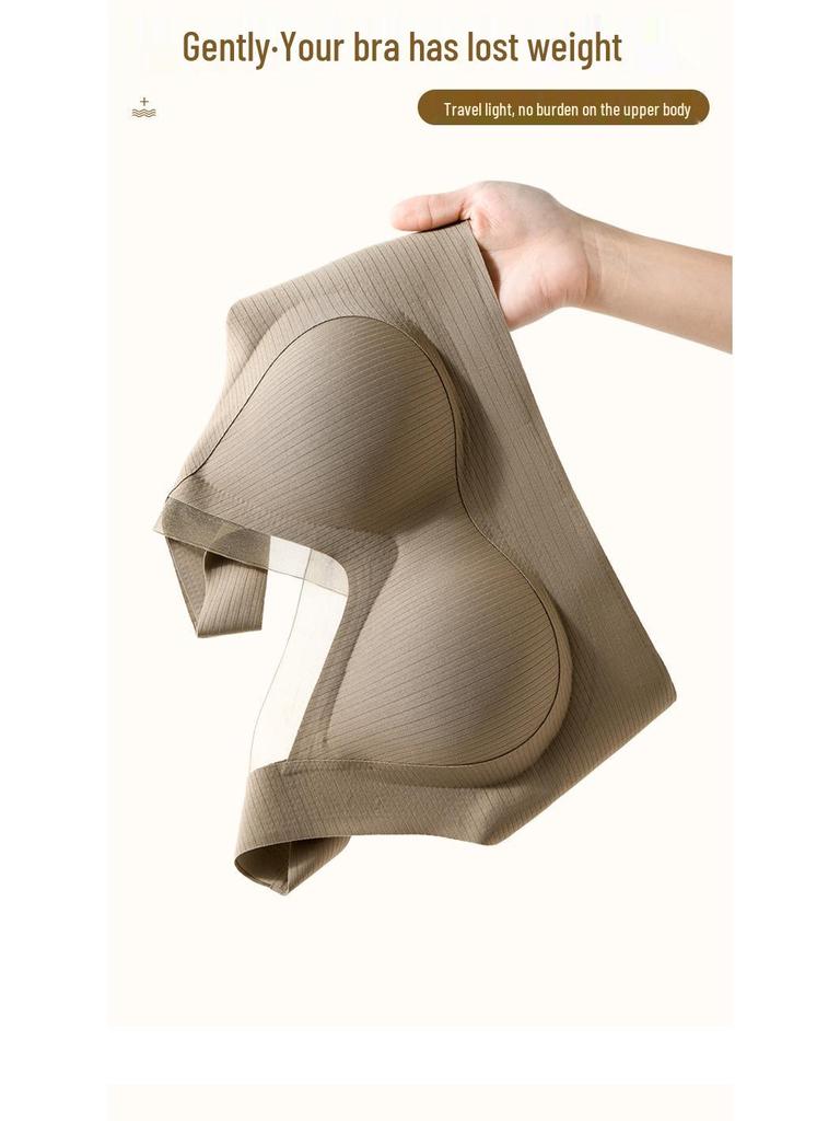 Wire-Free Women's Bra: Anti-Gravity, Seamless, Back-Smoothing, Anti-Sagging, Mesh Lift Sports Vest