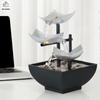 3 Layers Desktop Water Fountain with Automatic Pump USB Feng Shui Gift Home Decorative Living Room Office Indoor Decoration