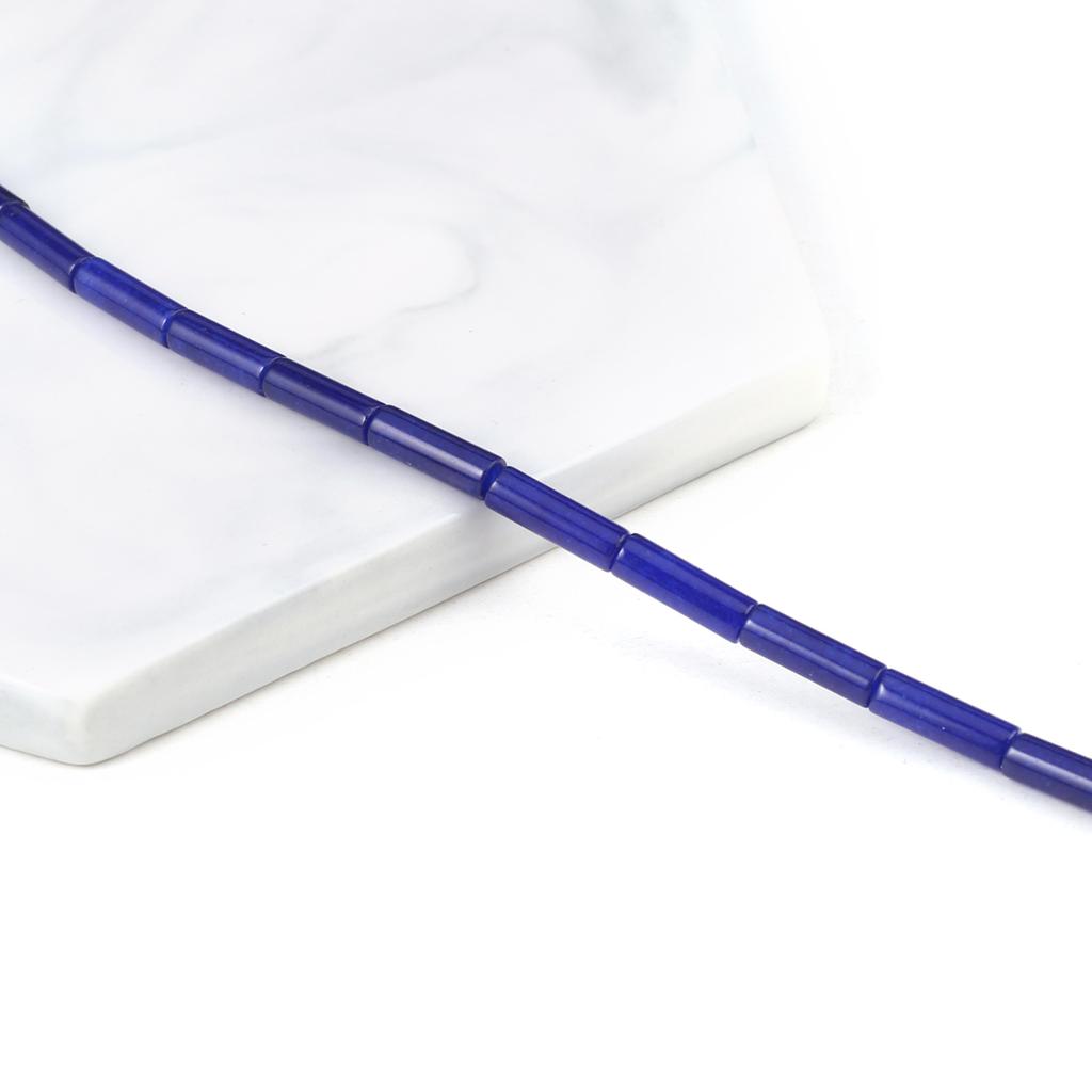 Natural Stone Beads Gold Swan/Turquoise Cylindrical Isolation Bead For Jewelry Making DIY Necklace Bracelet Earrings Accessory