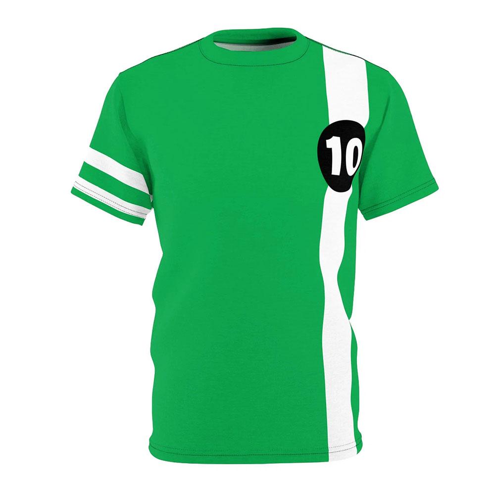 

Мужская Женская Одежда Костюм для Игры Ben10 Косплей Футболка Модный Дизайн Графический 3D Печать Футболки Круглый Вырез Свободный Унисекс Уличная Одежда S