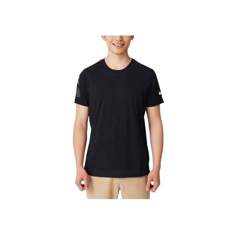 Nike X MMW Logo T-Shirt Black Men Streetwear BQ8039-010