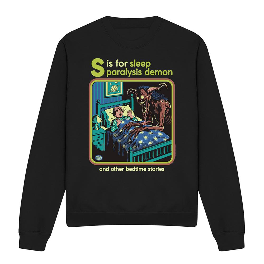 Steven Rhodes Unisex Adult Paralysis Demon Sweatshirt