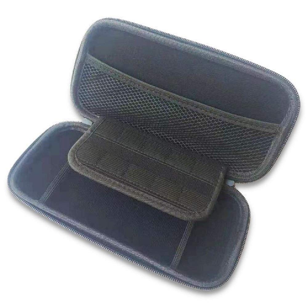 RDFJ Switch Lite Storage NSL Travel Carrying Holds 10 and Other Small EVA Material Pouch, Case, Nylon, Dustproof, Dirt-Resistant, Shock-Resistant,