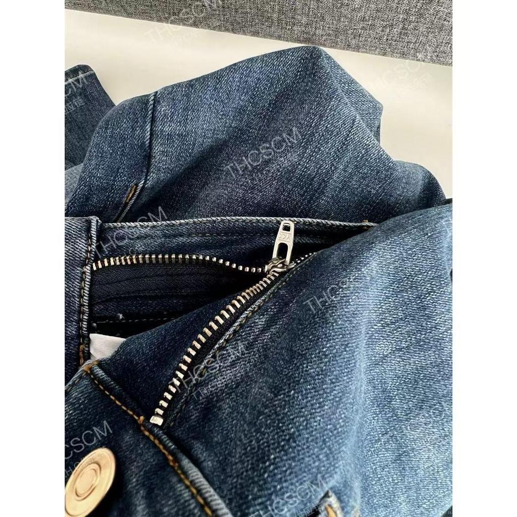 Early Spring High-Stretch Straight Leg Denim Jeans – Black Base or Classic Blue, Slimming Skinny Fit