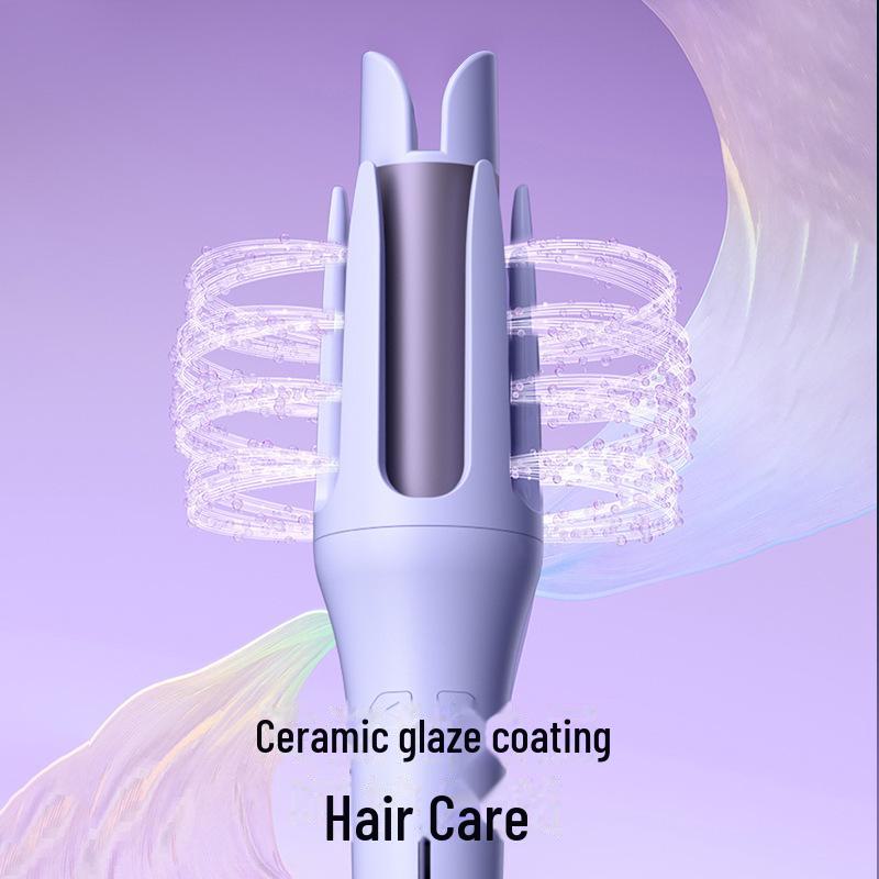 32mm Automatic Curling Iron with Negative Ion Technology - Handheld, Dorm-Friendly, Hair Safe, Big Wave Curler