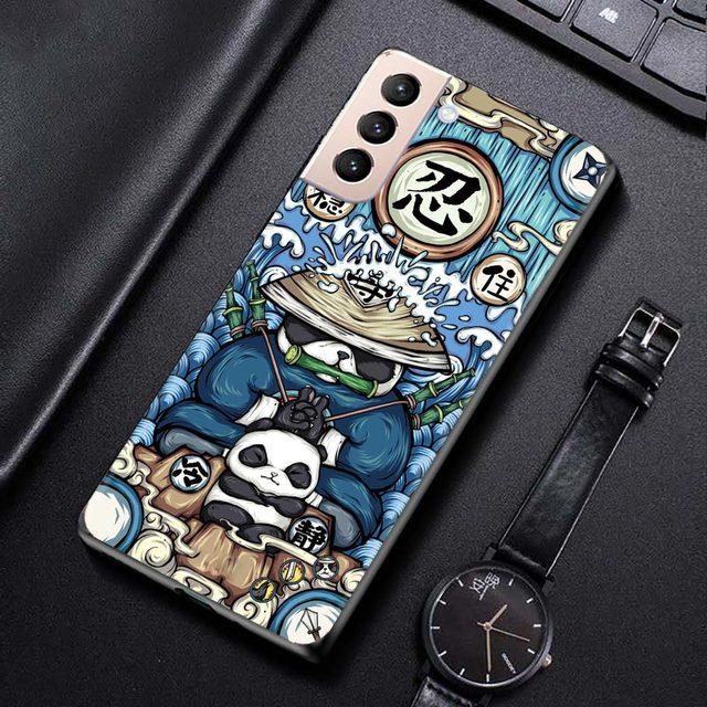 

Силиконовый чехол с забавным животным, пандой, тигром, для Samsung Galaxy S22 S21 S20 Ultra Fe S10 S9 S8 Plus 4g 5g S10e S7 Edge Cover For Samsung S21FE 5G