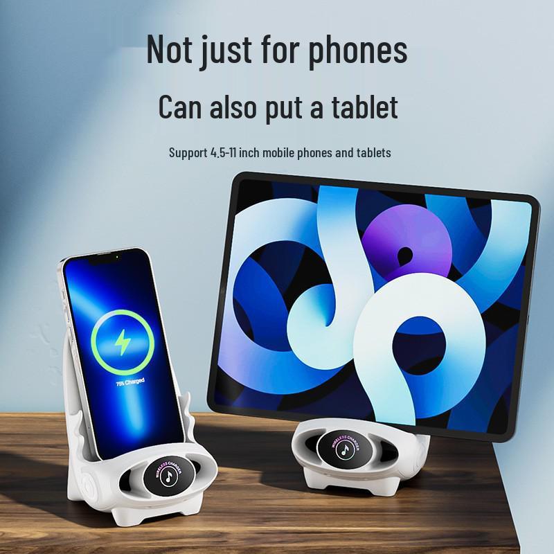V815W Vertical Wireless Fast Charging Phone Holder Stand