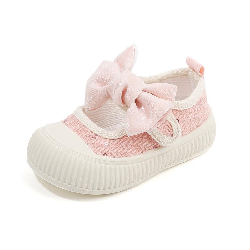 Spring Girl Sneakers Fashion Versatile Comfort Kid Shoes Anti Slip Casual Soft Soled Girl Shoe Breathable Princess Casual Shoe