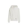 adidas Lounge Fleece Hoodie 'Chalk White' Men's IA9343