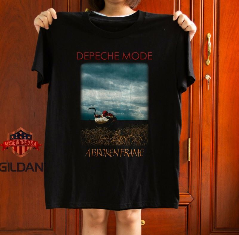 

26 Depeche mode Abroken Frame Unisex T-Shirt Size S-5XL Unisex T-Shirt XXL