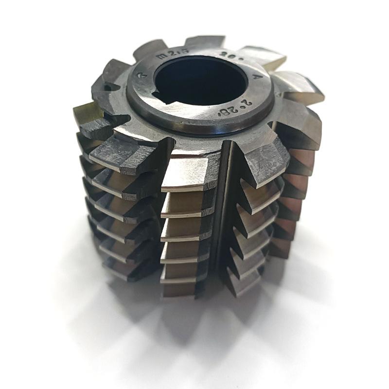 HSS Gear Hob M0.5 M0.8 M1 M6M8 M10, Pressure Angle 20 Degrees, Used for Milling Machine Slot Machining and Rolling Cutting Tools