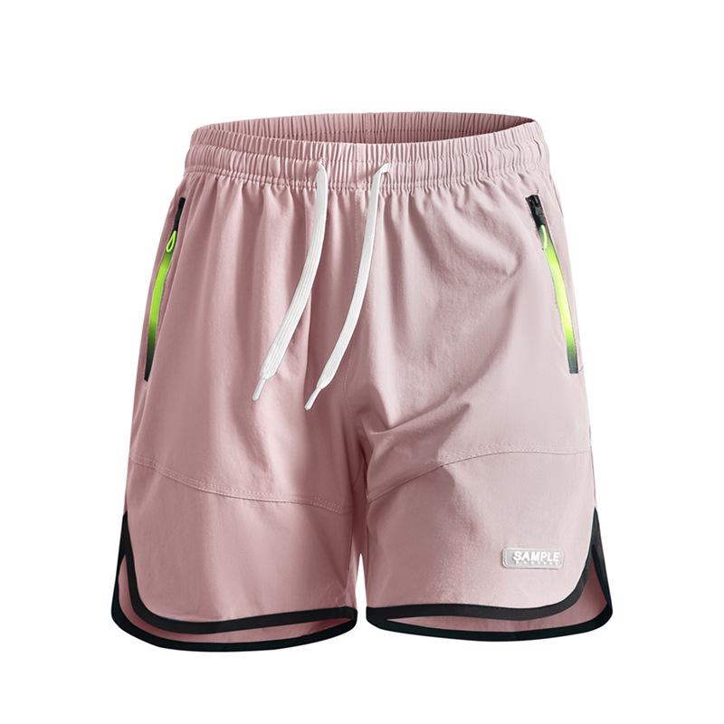 Men's Quick-Dry Ice Silk Sports Shorts - Plus Size, Casual Beach Fitness & Running Pants