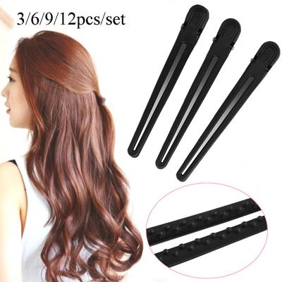 3pcs/6pcs/9pcs/12pcs Beauty Styling Tools Pro Salon Fix Hair Clips Butterfly Claw Section Hairpins