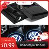 Nouveau 2 pièces Lampe d'courtoisie sans fil HD Projecteur de porte de voiture Lumière de bienvenue Pour Volkswagen VW RLine R Golf Amarok T5 Phaeton ID3 Ti
