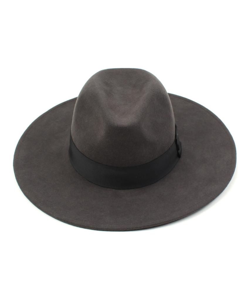 Yunibeosyeolkemiseuteuli Bk Line Wool Gray Fedora