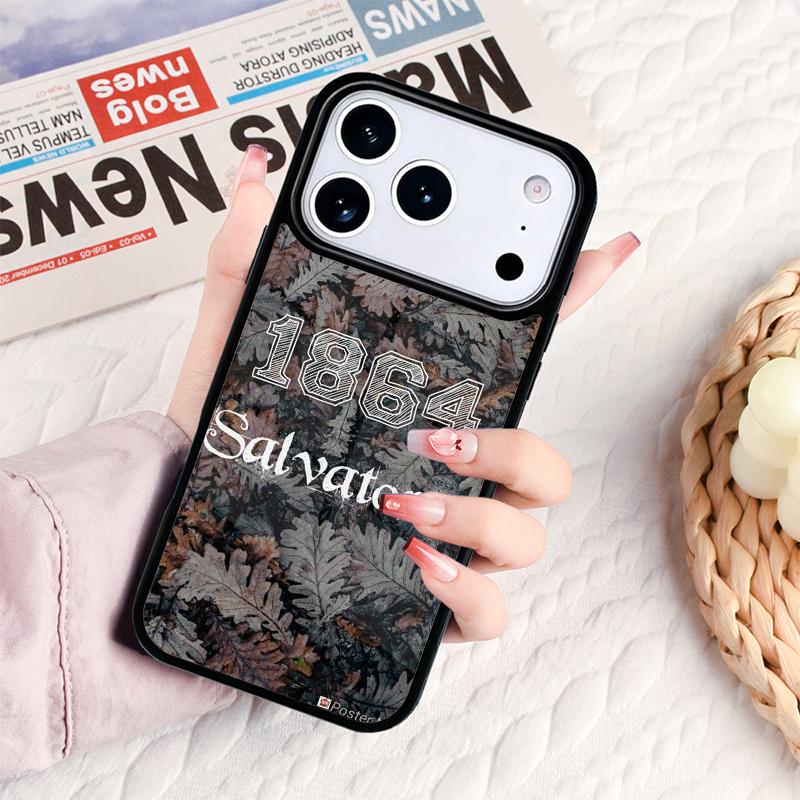 The Vampire Diaries Print Phone Case For IPhone 17 16e 15 14 13 12 11 Pro Max Air Mini Soft Protective Cover