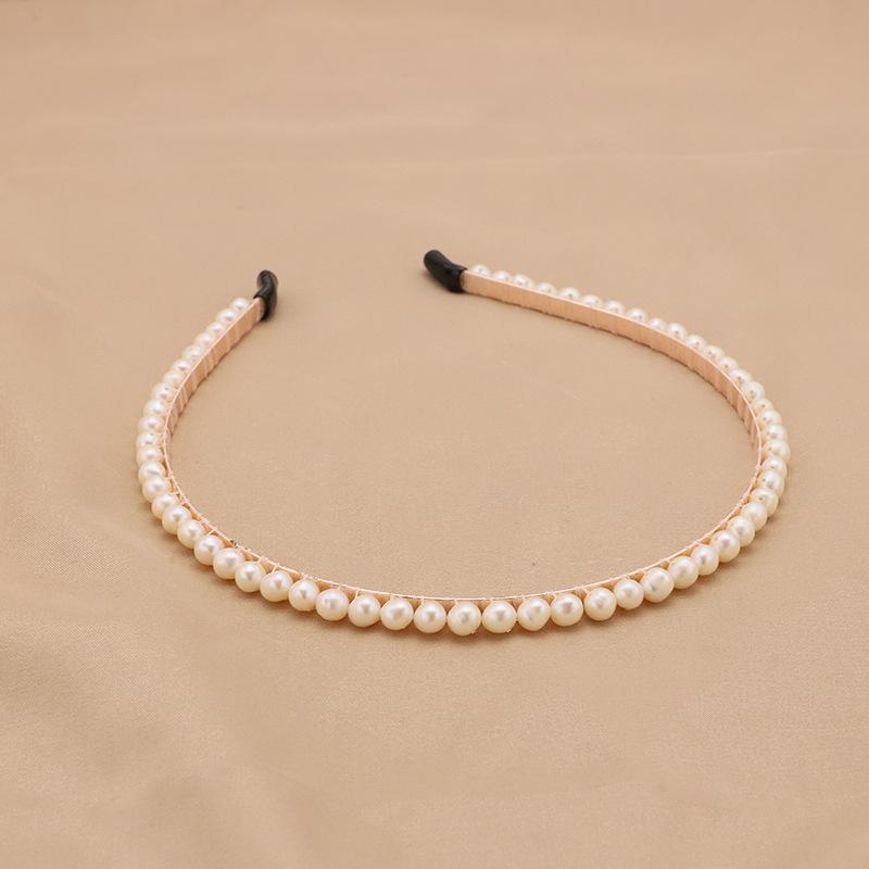 SLBRIDAL Handmade Luxury Rhinestones Natural Freshwater Pearls Bridal Tiara Headband Wedding Women Girls Hair Jewelry