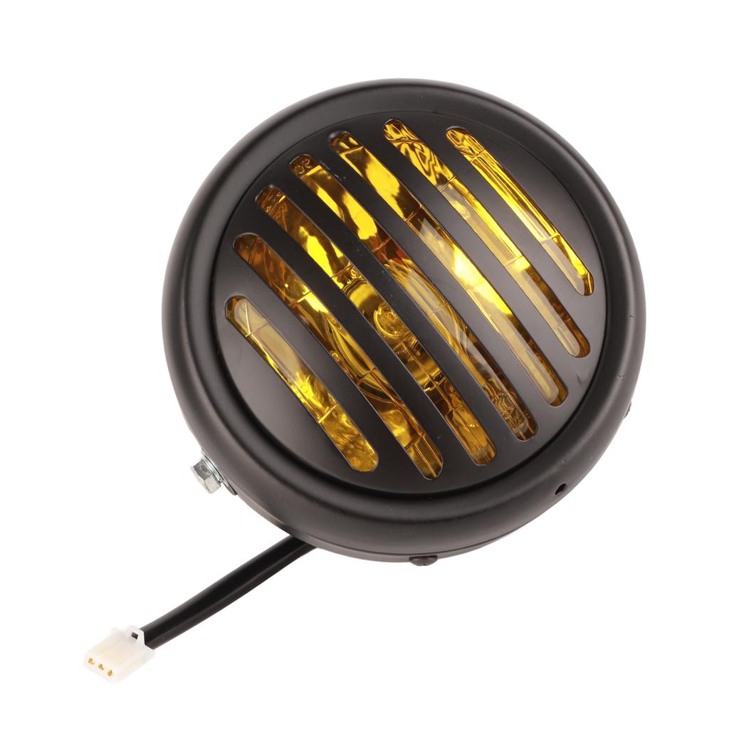 6.3 Inch Vintage Motorcycle Headlight Headlamp Grill for