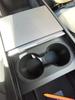 Premium Fit Silicone Cup Holder for Model Y 2025 Waterproof  Dustproof Easy-Clean Center Console Insert Custom Car Accessories