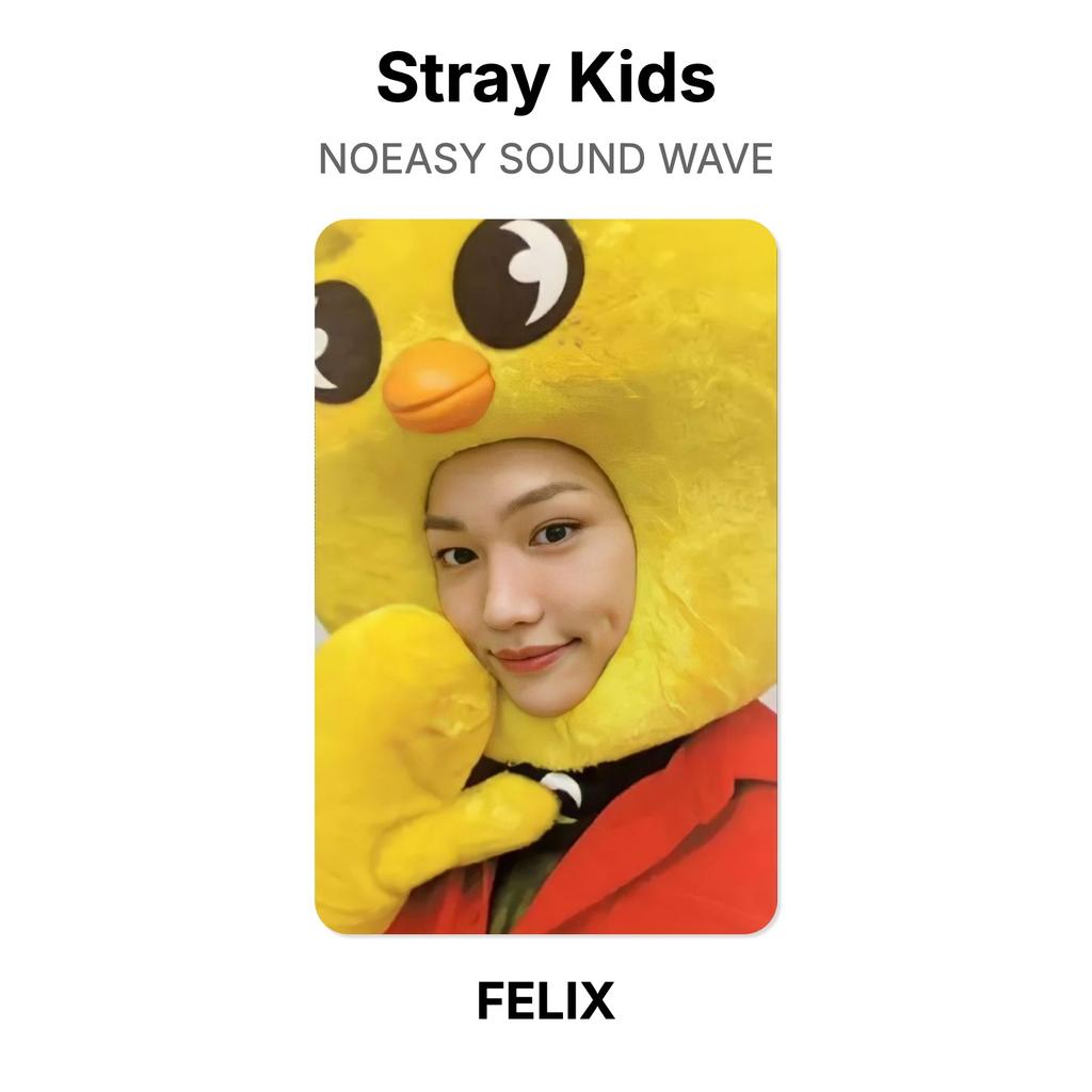 Stray Kids NOEASY SOUND WAVE Official Photocard