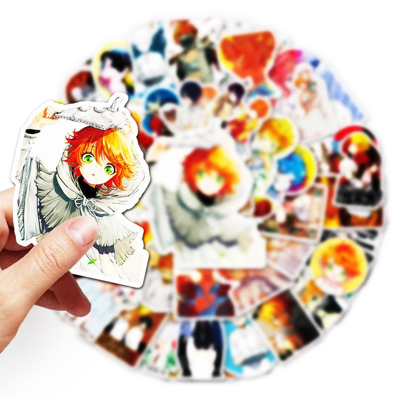 100 Japanese Comics Agreed on By Neverland Suitcase Cartoon Personalized Stickers Notebook Scooter Decoration Stickers