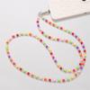 Phone Lanyard, Universal Bead Chain Neck Straps for Phone Case Crossbody Phone Lanyards with Patches for Most Phone