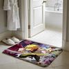 The Seven Deadly Sins Cartoon Floor Mat Soft Flannel Absorbent Mat Non-Slip Rug Home Bedroom Bathroom