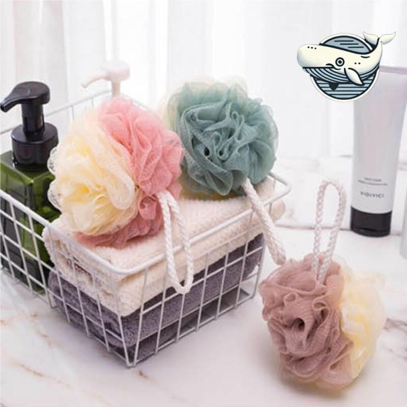 Soft Bath Foam Two-Tone Shower Sponge