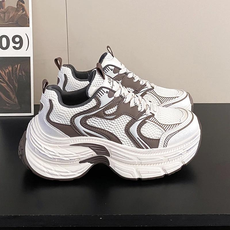 Fashion Female Shoes Mixed Colors Ladies Platform Sneakers Outdoor Women's Sports Shoes Fashion Ladies Vulcanized Shoes Zapatos