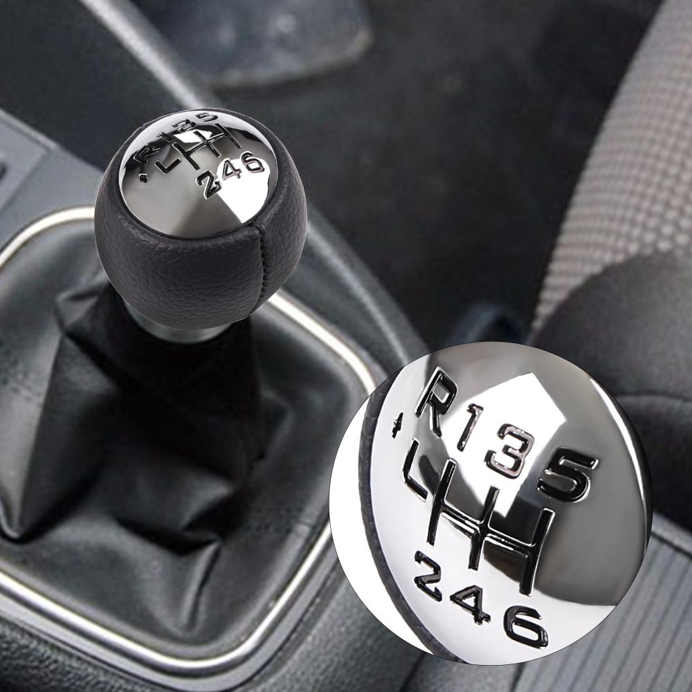 6-Speed Transmission Gear Stick Shift Knob Head Lever Adapter Manual for Peugeot 307 308 3008 407 5008 807 Citroen C3 C4 C8