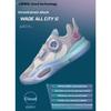 Li Ning All City 10 V1 Anti-Slip Shock Absorbing Durable Rebound Low-Top Basketball Shoes Kids Basketball Shoes Gray White YKBS060-11
