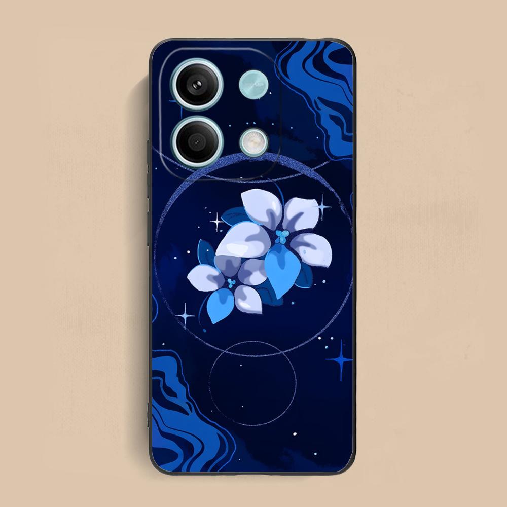 Game GI Dainsleif Phone Case for Xiaomi Redmi 15 14 13 12 A5 3 2 1 C Plus 4G 5G Soft TPU Shockproof Cover