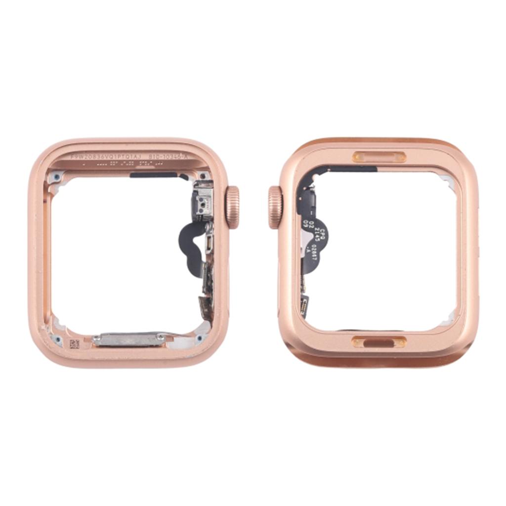 For Apple Watch Series 5 44mm/4 44mm (LTE Edition) OEM Disassembly Middle Frame with Side Roller Digital Crown Cable (Without Logo)