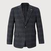 Brunobaffi 100% Wool Men'S Check Suit Jacket_Macffxw9191