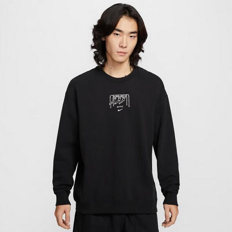 Nike Men's Sportswear Print Crewneck Sweatshirt IO2731