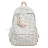 Point Print Student Schoolbag Women's Backpack