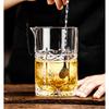 Cocktail-Mischglas Barkeeper Becher Cocktail-Rührglas mit dickem, beschwertem Boden Professioneller Bar-Becher Mischglas