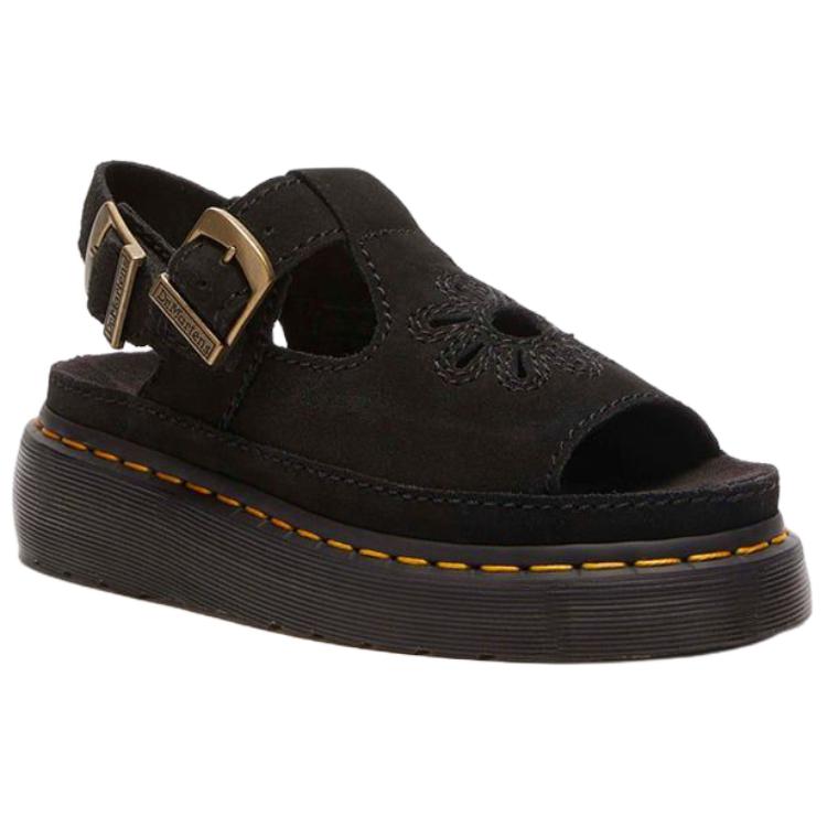 Dr. Martens Dunnet Fashionable Comfortable Slide Sandals Women Sandals Black 41124001