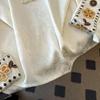 Women's Chinese Style Acetate Satin Shirt with Embroidered Jacquard, Spring Round Neck, Loose Fit
