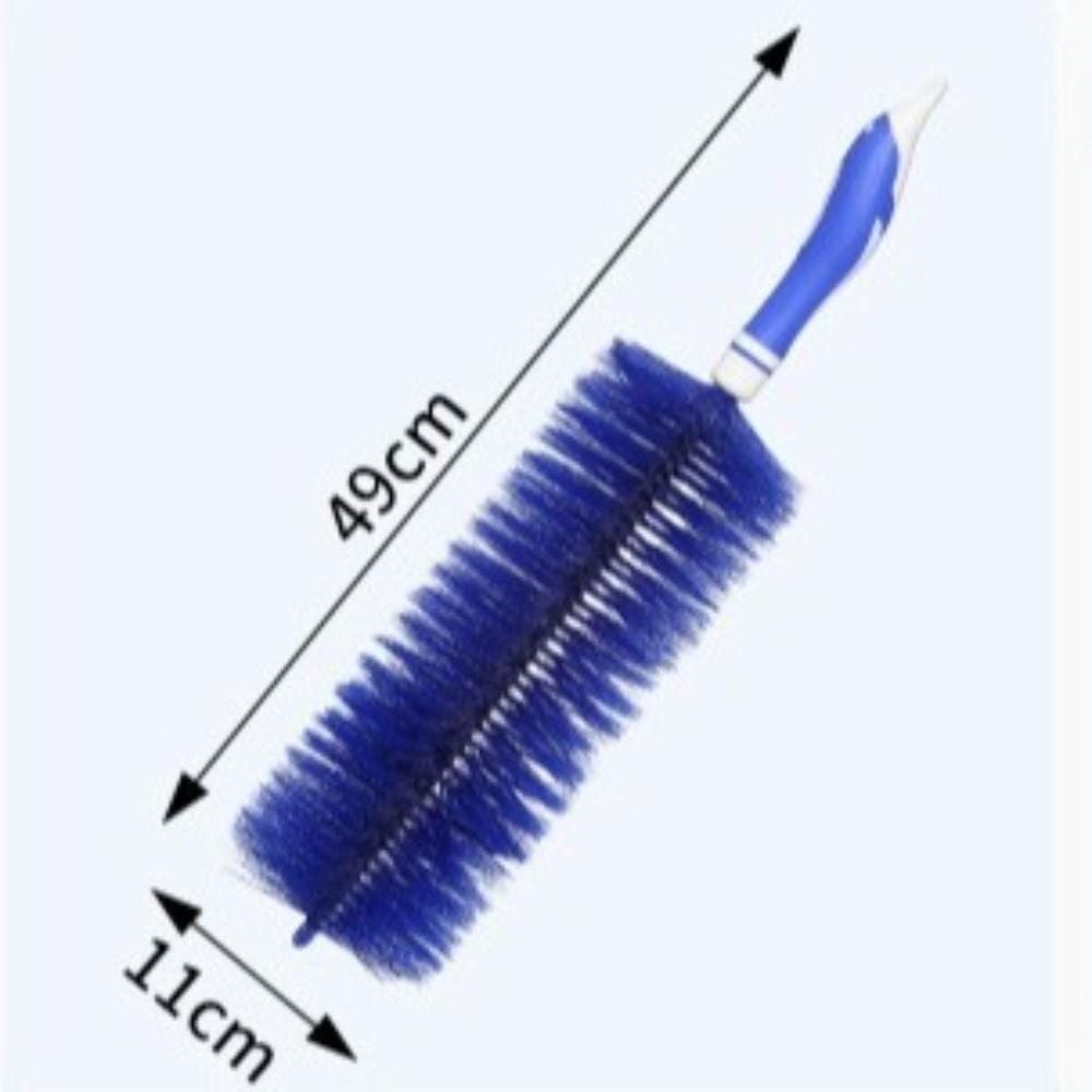 Washable Dust Duster Brush Bendable Microfiber Duster Flexible Fan Dust Remover For Curtains