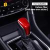 Shasha Carbon Fiber Car Accessories Interior Gear Shift Knob Cover for Subaru XV 2018 2020 2021 2023 Forester 2019 2022