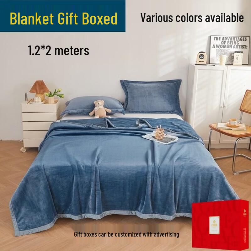 Grace Thickened Milk Velvet Multi-functional Blanket