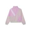 Adidas Neo Vintage Color Block Striped Sports Jacket Women Jacket Off-White Pink HF7328