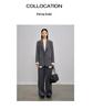 Women's Spring Style Long, Single-Button, Waist-Cinching Blazer: Simple, Fashionable, High-End Jacket